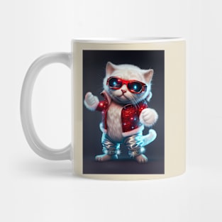 Cute Cosmic Cat - Anime Art design Mug